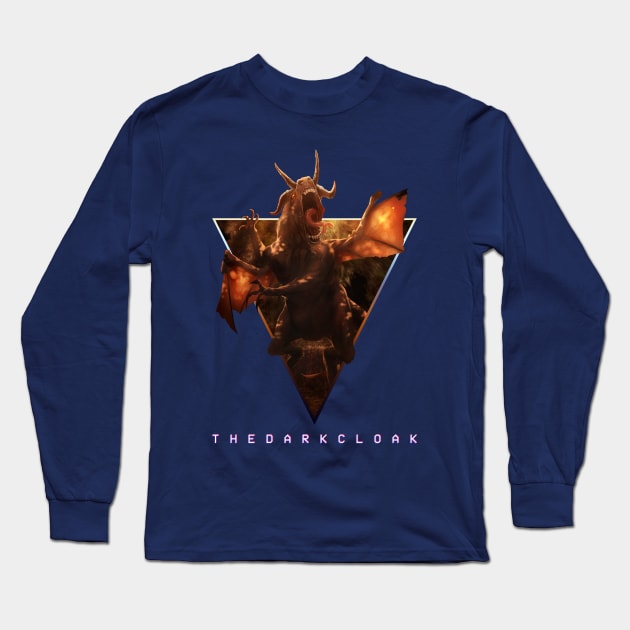 Jersey Devil Long Sleeve T-Shirt by thedarkcloak